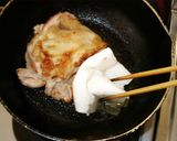 照り焼きガーリックチキン作り方6写真
