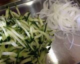 暑〜い夏に 簡単サラダうどん作り方3写真