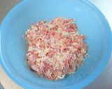 豚コマdeジューシー☆焼き揚げメンチカツ作り方2写真