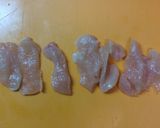 セロリとミニトマトのサラダ作り方1写真