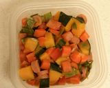 サラダ感覚★コロコロ野菜の冷やし中華作り方4写真