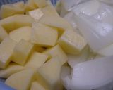 ☆えんどう豆とポテトの温サラダ☆作り方1写真