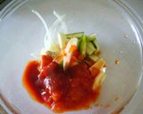 レンジで作る２♪ベーコンのトマトパスタ作り方4写真