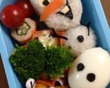 キャラ弁！アナとゆきの女王より、オラフ！作り方3写真