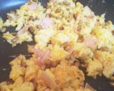 ♡簡単！納豆とイカ塩辛の炒飯♡作り方5写真