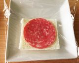 ラップで簡単子供が食べやすいロールサンド作り方3写真