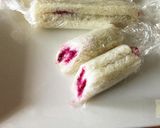 ラップで簡単子供が食べやすいロールサンド作り方5写真