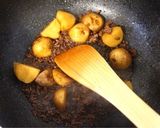mひき肉と新じゃがの肉じゃが風作り方5写真