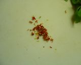 ☆　ちょぴ辛　バジル味噌作り方2写真