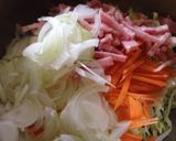 野菜たっぷりベーコンサラダ作り方1写真
