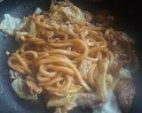 ケチャップソースの焼きうどん♪作り方3写真