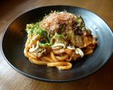 ケチャップソースの焼きうどん♪作り方4写真