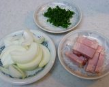 パセリ入り♪ベーコン玉ねぎ炒め作り方1写真