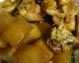 ★圧力鍋で！骨付き豚バラと大根の醤油煮★作り方5写真