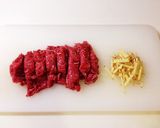 ★ 牛肉の生姜炒め煮作り方1写真