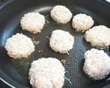 豚コマdeジューシー☆焼き揚げメンチカツ作り方5写真