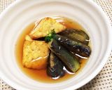 5分で簡単！ナスと厚揚げの煮浸し★作り方6写真