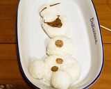 アナと雪の女王のオラフdeデコカレー♪作り方5写真