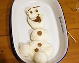 アナと雪の女王のオラフdeデコカレー♪作り方6写真