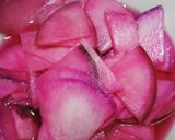 紫大根を酢漬け作り方5写真
