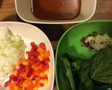 うちのガパオ丼作り方1写真