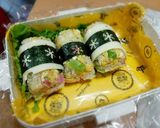 ✴︎炒り卵おにぎりtoオラフ弁当✴︎作り方6写真