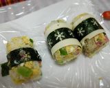 ✴︎炒り卵おにぎりtoオラフ弁当✴︎作り方5写真