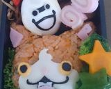 妖怪ウォッチ☆キャラ弁☆ｼﾞﾊﾞﾆｬﾝ作り方6写真