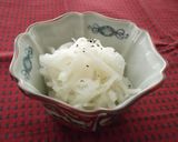 さっぱり簡単！白だしレモン大根作り方4写真