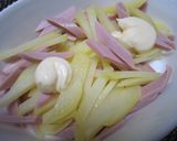 ポテト&ソーセージのマヨネーズ焼作り方3写真