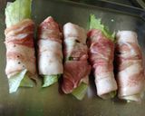 お弁当に 肉巻きレタス作り方4写真