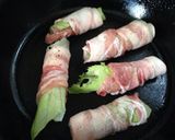 お弁当に 肉巻きレタス作り方5写真