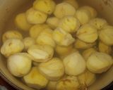栗入り☆山菜おこわ(栗の剥き方)作り方10写真