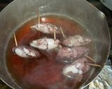 ヘタ紫ナスと小イカの炊き合わせ作り方3写真