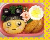 キャラ弁☆たまごっち　まめっち作り方14写真