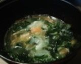 ほっこり♥わかめスープ作り方30写真