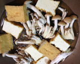 しめじとあげ豆腐の卵とじ(弁当とランチ)作り方1写真