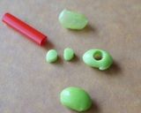 キャラ弁✳︎枝豆カエルさん♡作り方3写真