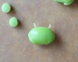 キャラ弁✳︎枝豆カエルさん♡作り方5写真