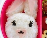時間がなくてもキャラ弁☆うさぎのモフィ作り方4写真