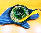 スキレット de しらす炒飯作り方6写真