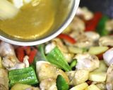 ジャガイモと鶏肉のアジアン風。作り方7写真