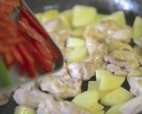 ジャガイモと鶏肉のアジアン風。作り方6写真