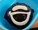 簡単キャラ弁☆黒ウィスパーおにぎり作り方2写真