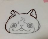 妖怪ウォッチデコチョコケーキ ※追記あり作り方3写真