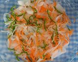 ズボラ主婦☆簡単ポン酢で鯵の南蛮漬け作り方3写真