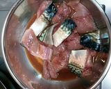 我が家の*鯖とにらの炒めもの作り方1写真