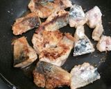 我が家の*鯖とにらの炒めもの作り方3写真