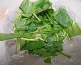 豆腐とサラダほうれん草のピリ辛サラダ風作り方6写真
