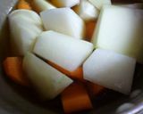 コールラビとほたるいかの煮物作り方2写真